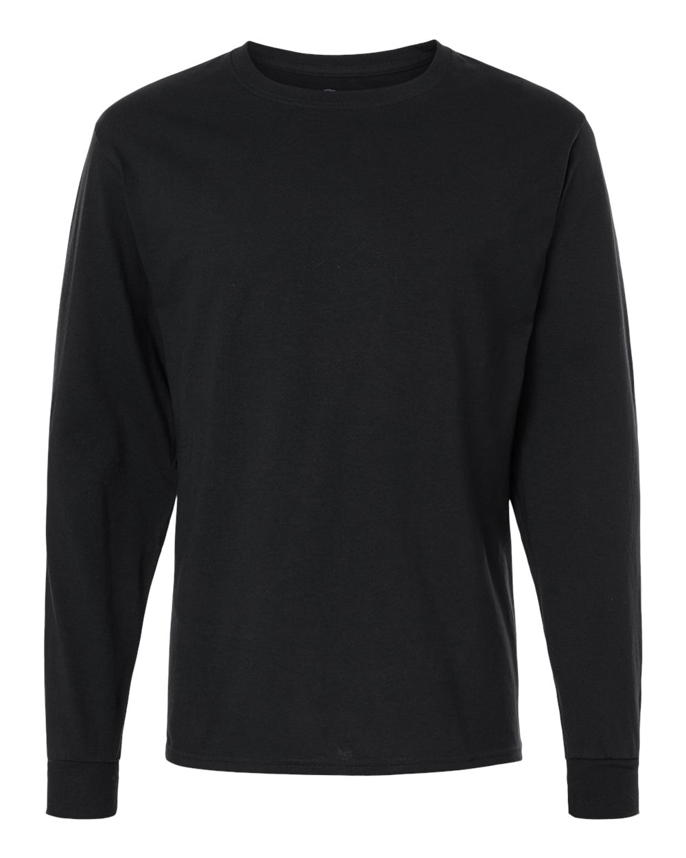 Champion Long Sleeve T-Shirt in Black - custom logo apparel by Buckeye Branding Co.