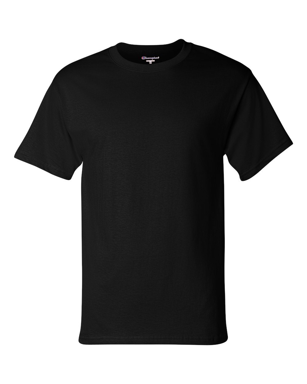 Champion Classic T-Shirt in Black - custom logo apparel by Buckeye Branding Co.