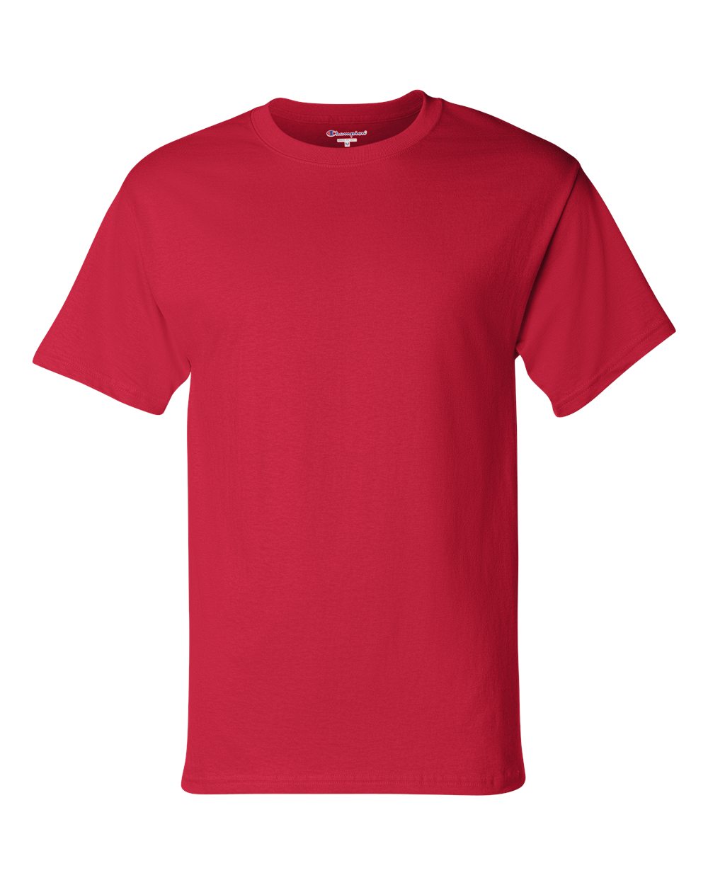 Champion Classic T-Shirt in Red - custom logo apparel by Buckeye Branding Co.