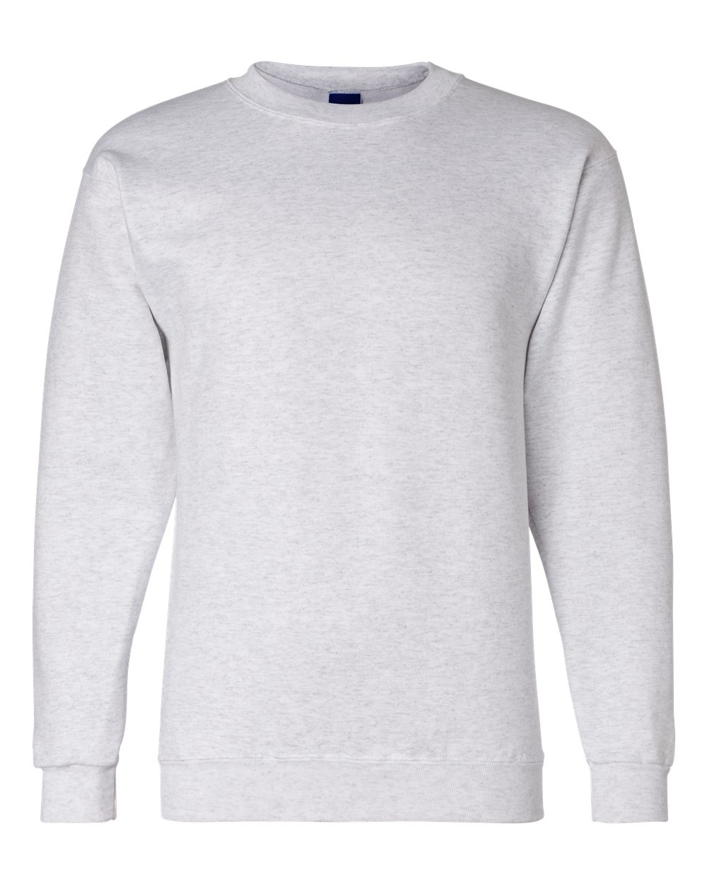 Champion Powerblend Crewneck Sweatshirt in Silver Grey - custom logo apparel by Buckeye Branding Co.