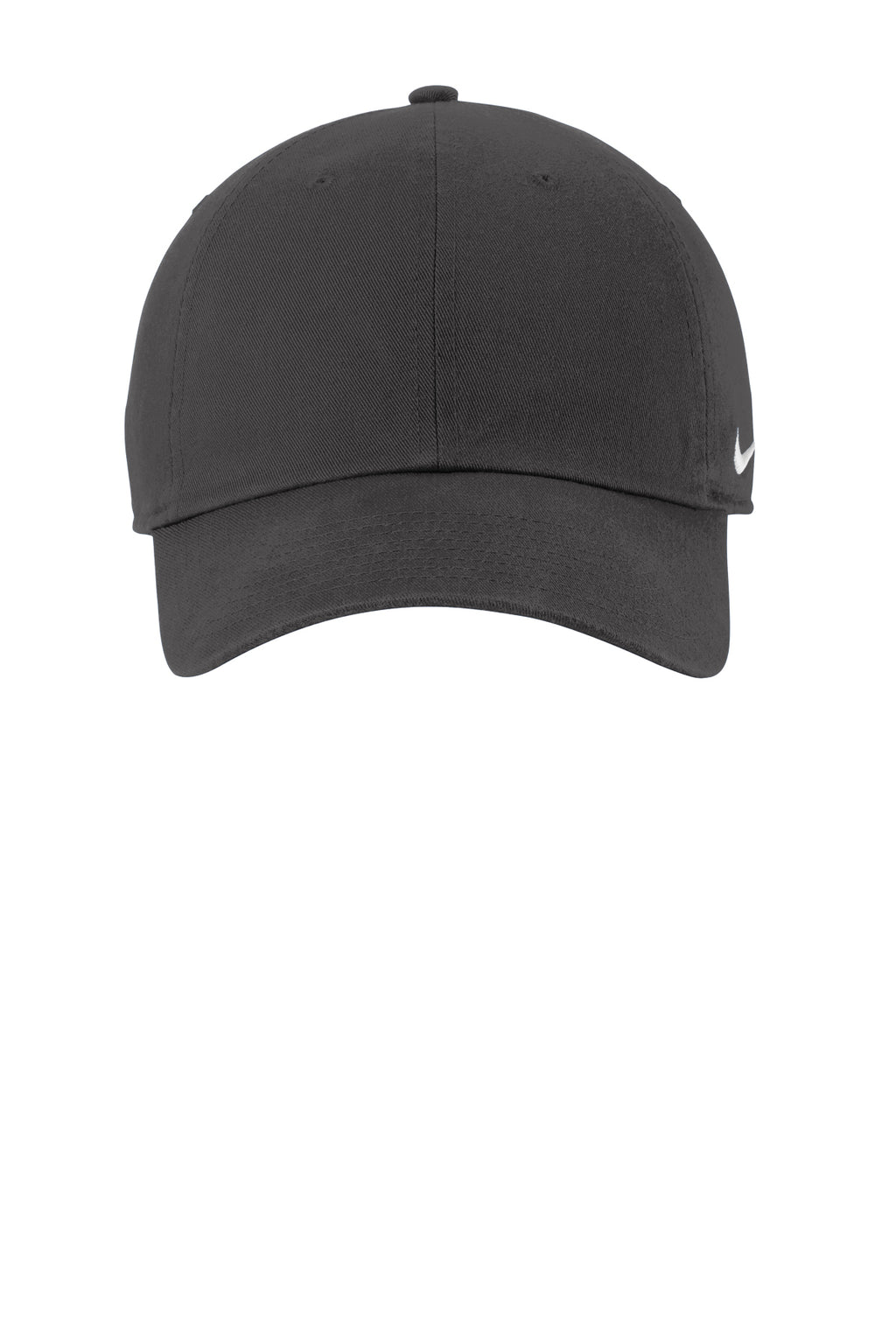 Nike Heritage Cotton Twill Cap in Anthracite - custom logo hat by Buckeye Branding Co.