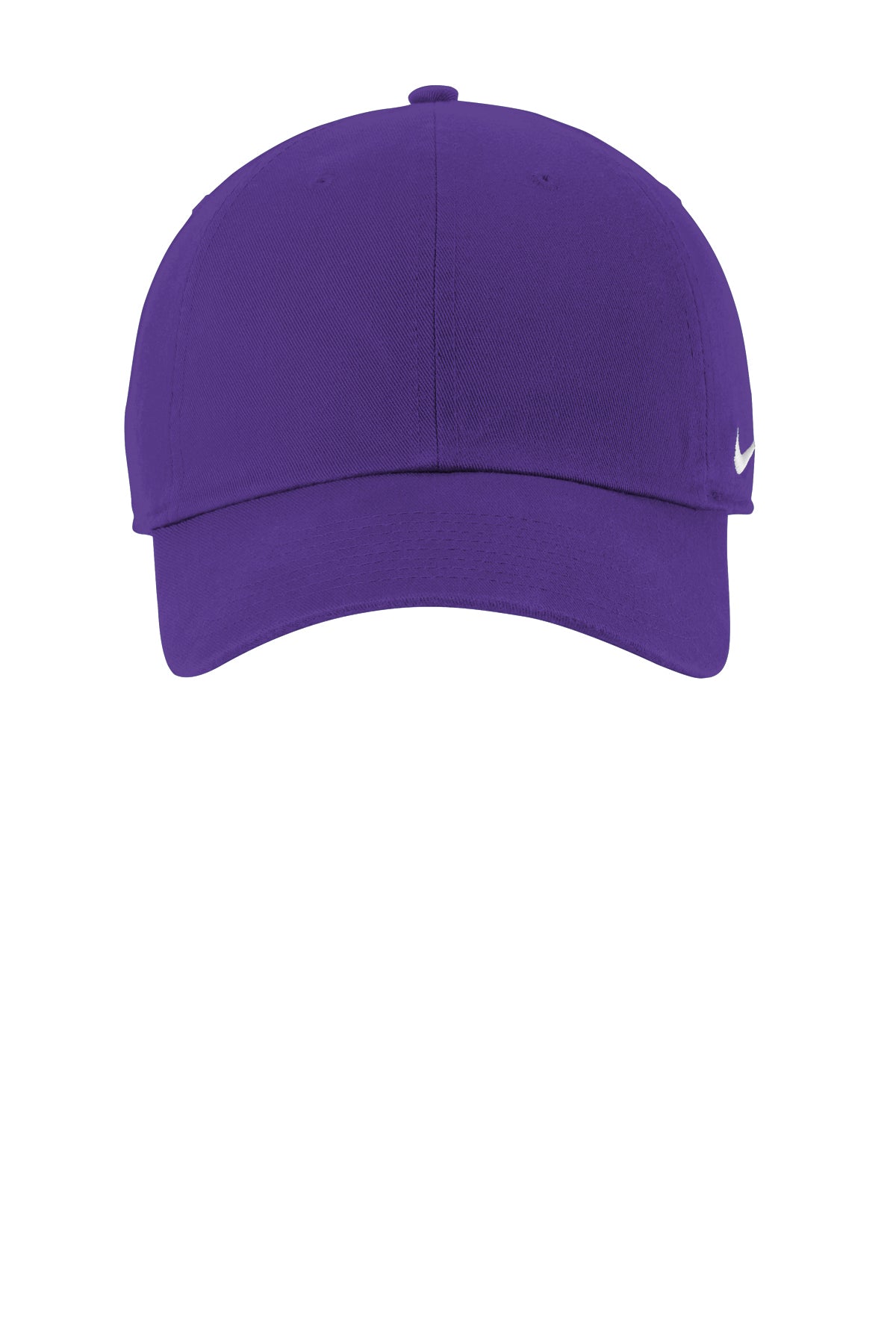 Nike Heritage Cotton Twill Cap in Court Purple - custom logo hat by Buckeye Branding Co.