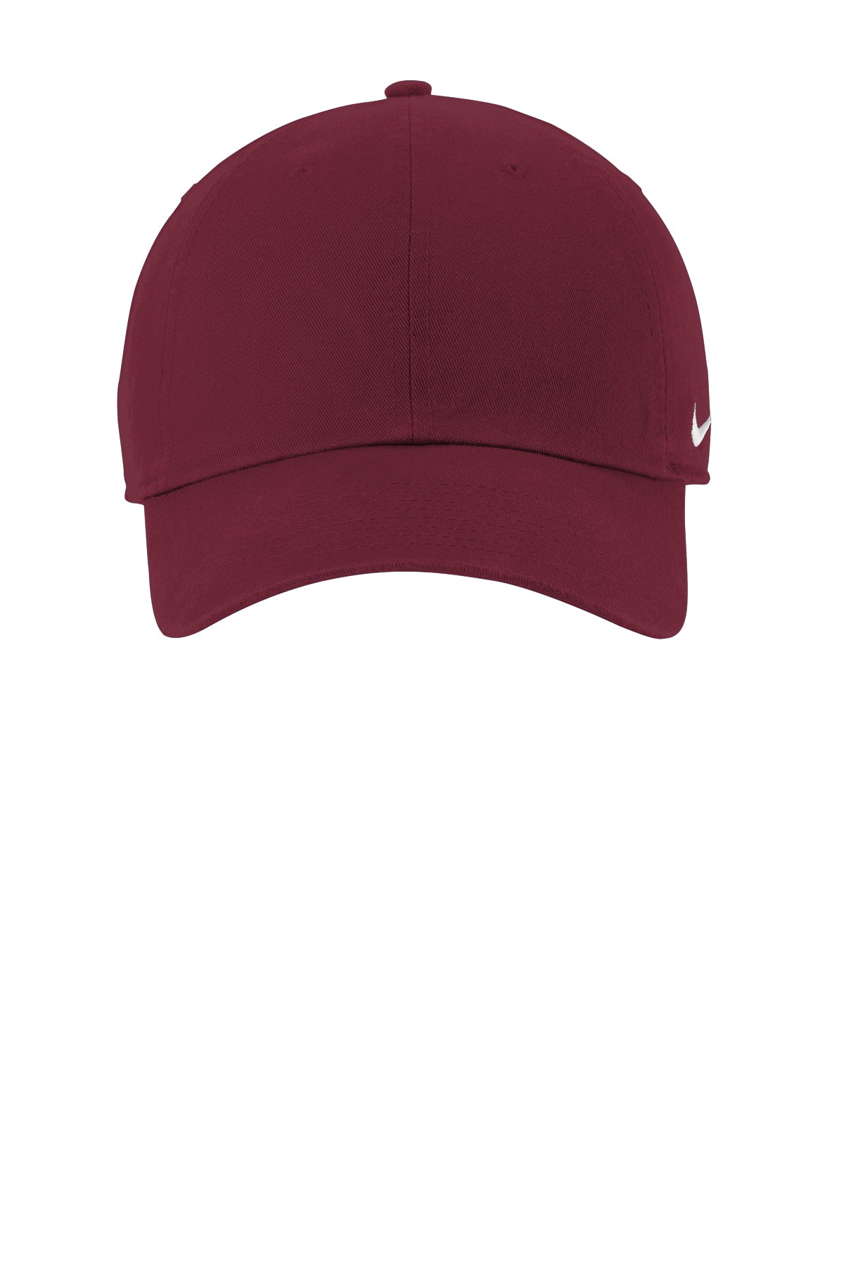 Nike Heritage Cotton Twill Cap in Deep Maroon - custom logo hat by Buckeye Branding Co.