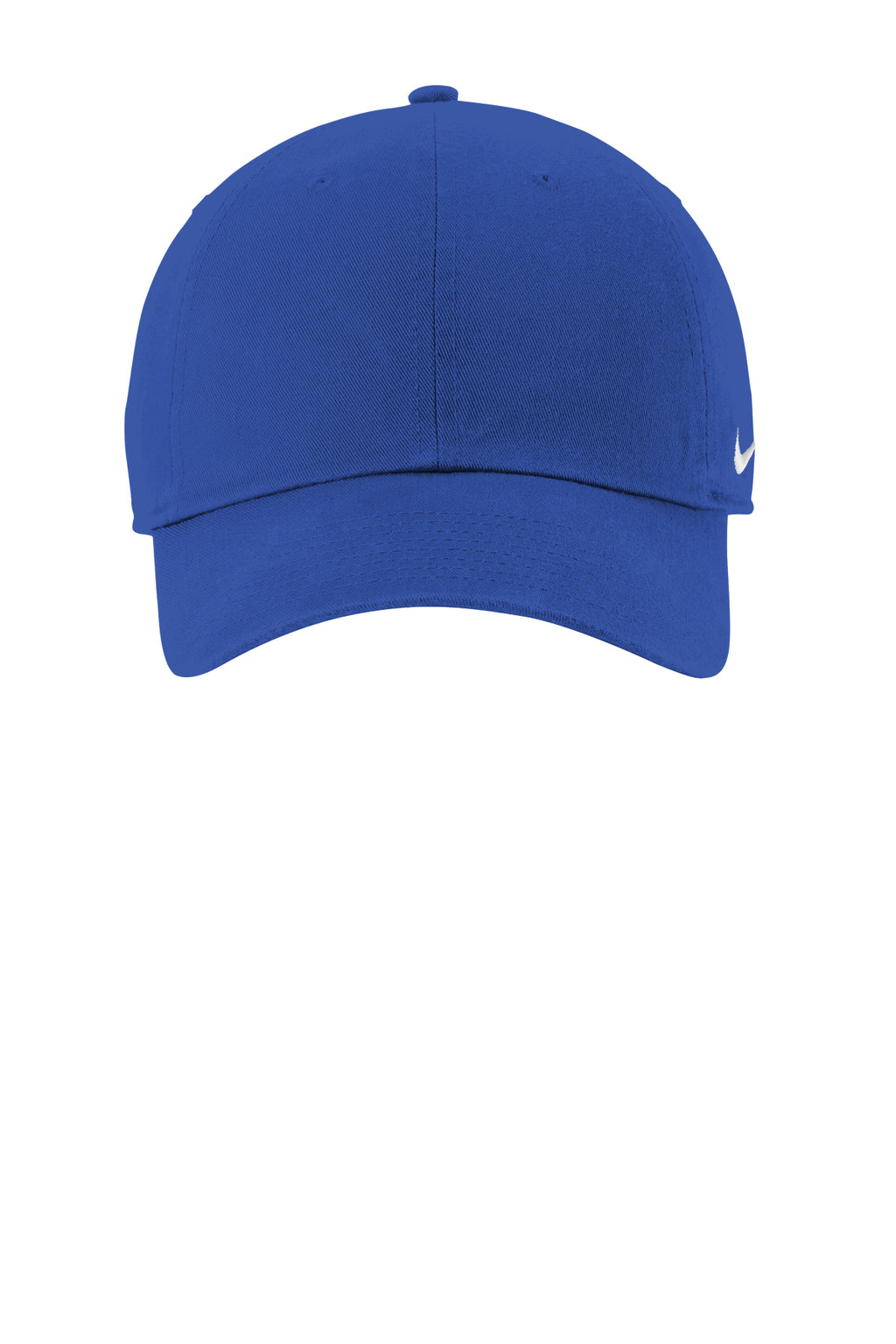 Nike Heritage Cotton Twill Cap in Game Royal - custom logo hat by Buckeye Branding Co.