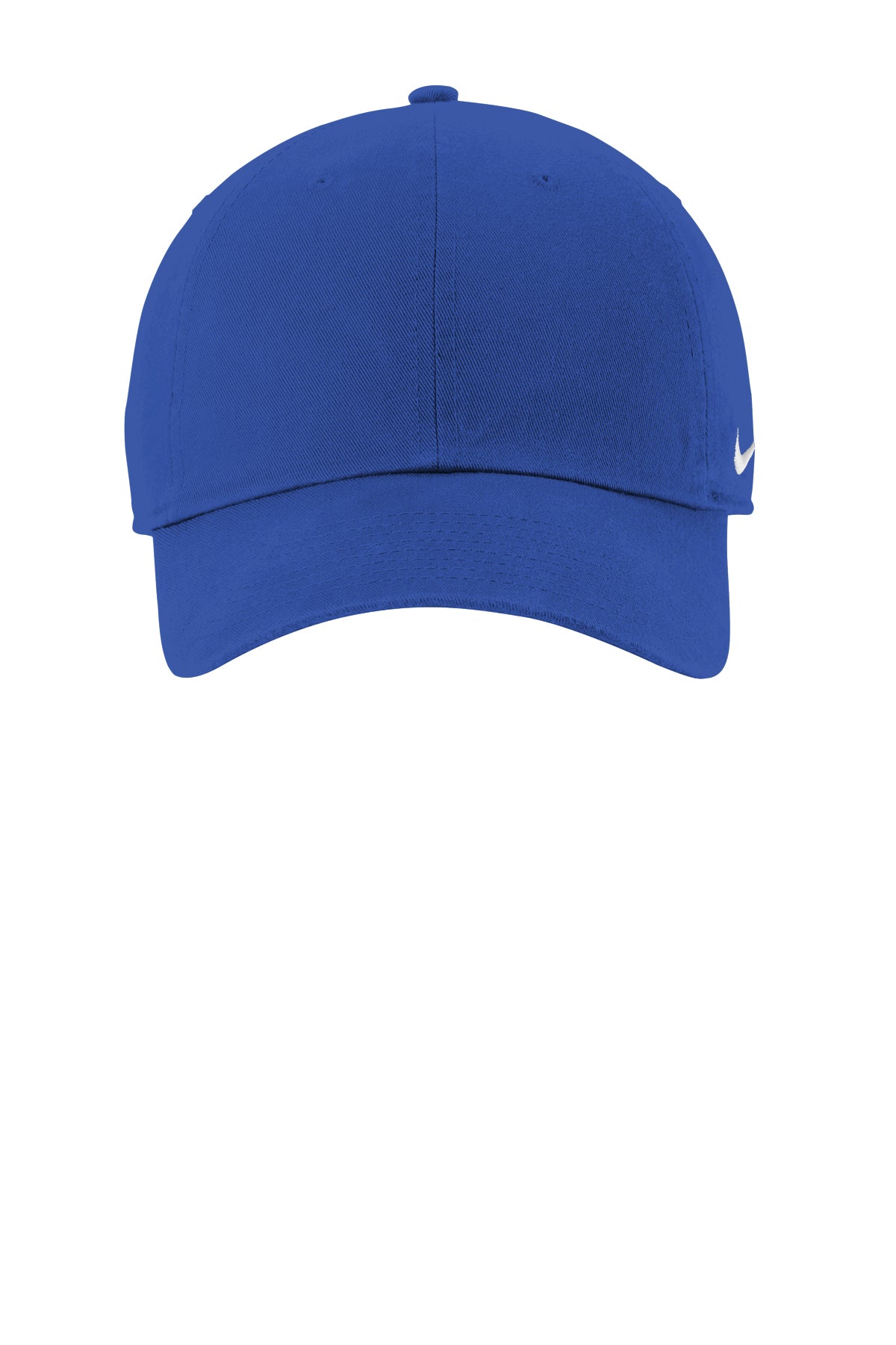 Nike Heritage Cotton Twill Cap in Game Royal - custom logo hat by Buckeye Branding Co.