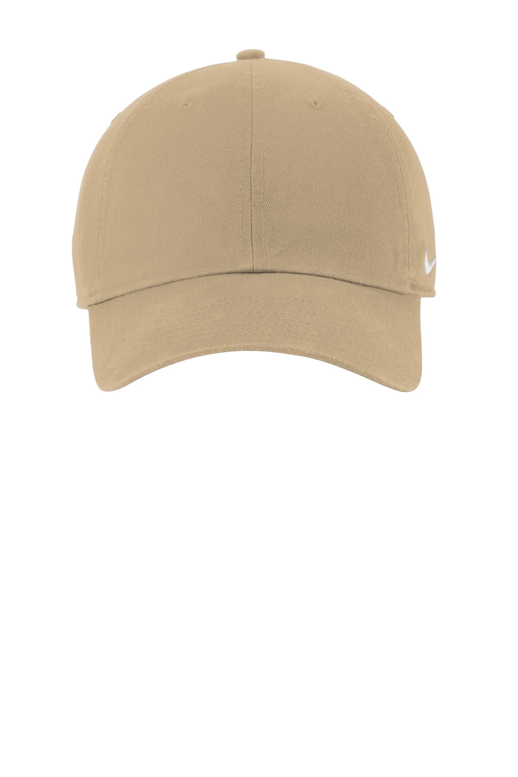 Nike Heritage Cotton Twill Cap in Khaki - custom logo hat by Buckeye Branding Co.