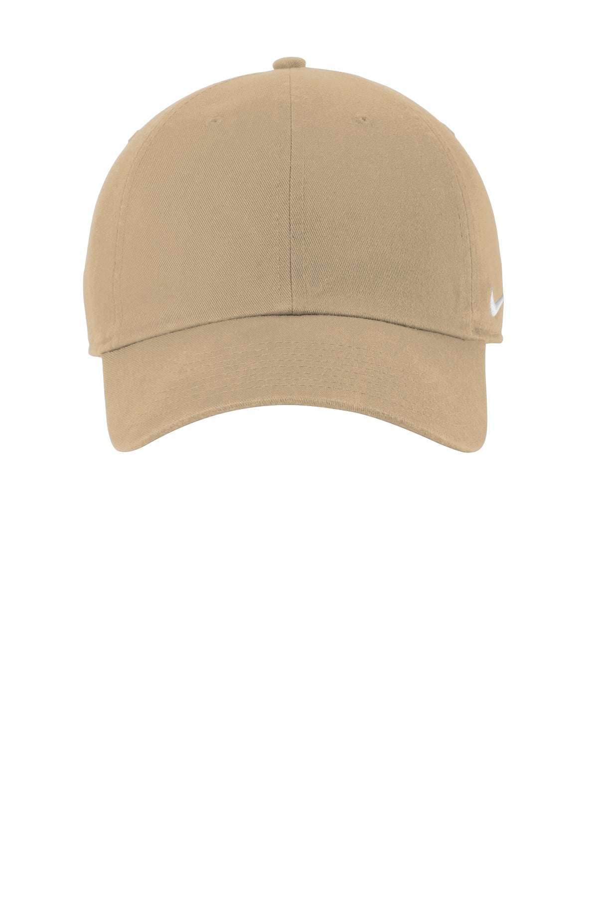 Nike Heritage Cotton Twill Cap in Khaki - custom logo hat by Buckeye Branding Co.