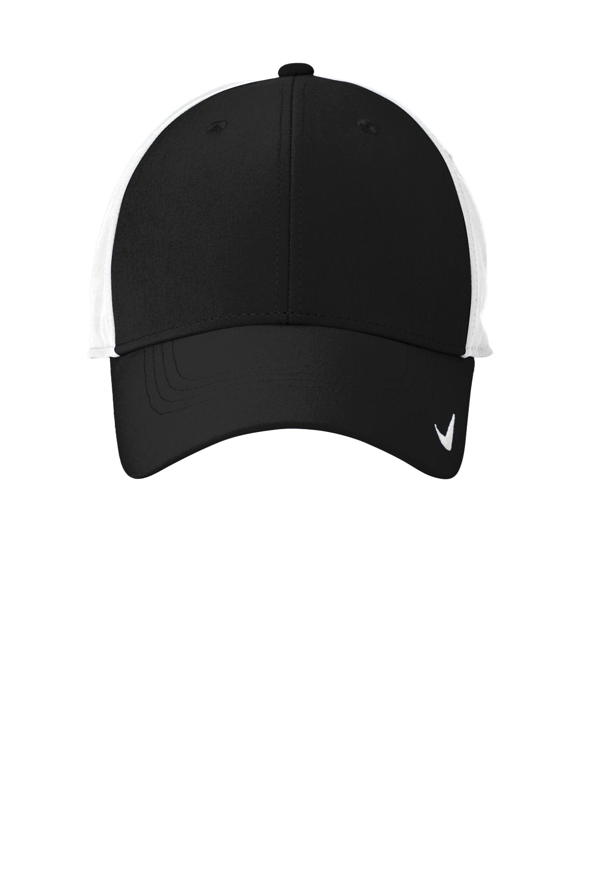 Nike Dri-FIT Legacy Cap in Black/White - custom logo hat by Buckeye Branding Co.