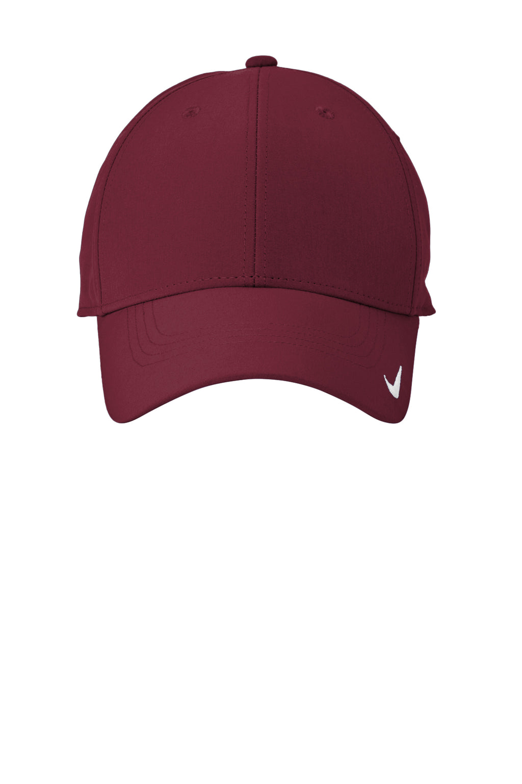 Nike Dri-FIT Legacy Cap in Deep Maroon - custom logo hat by Buckeye Branding Co.