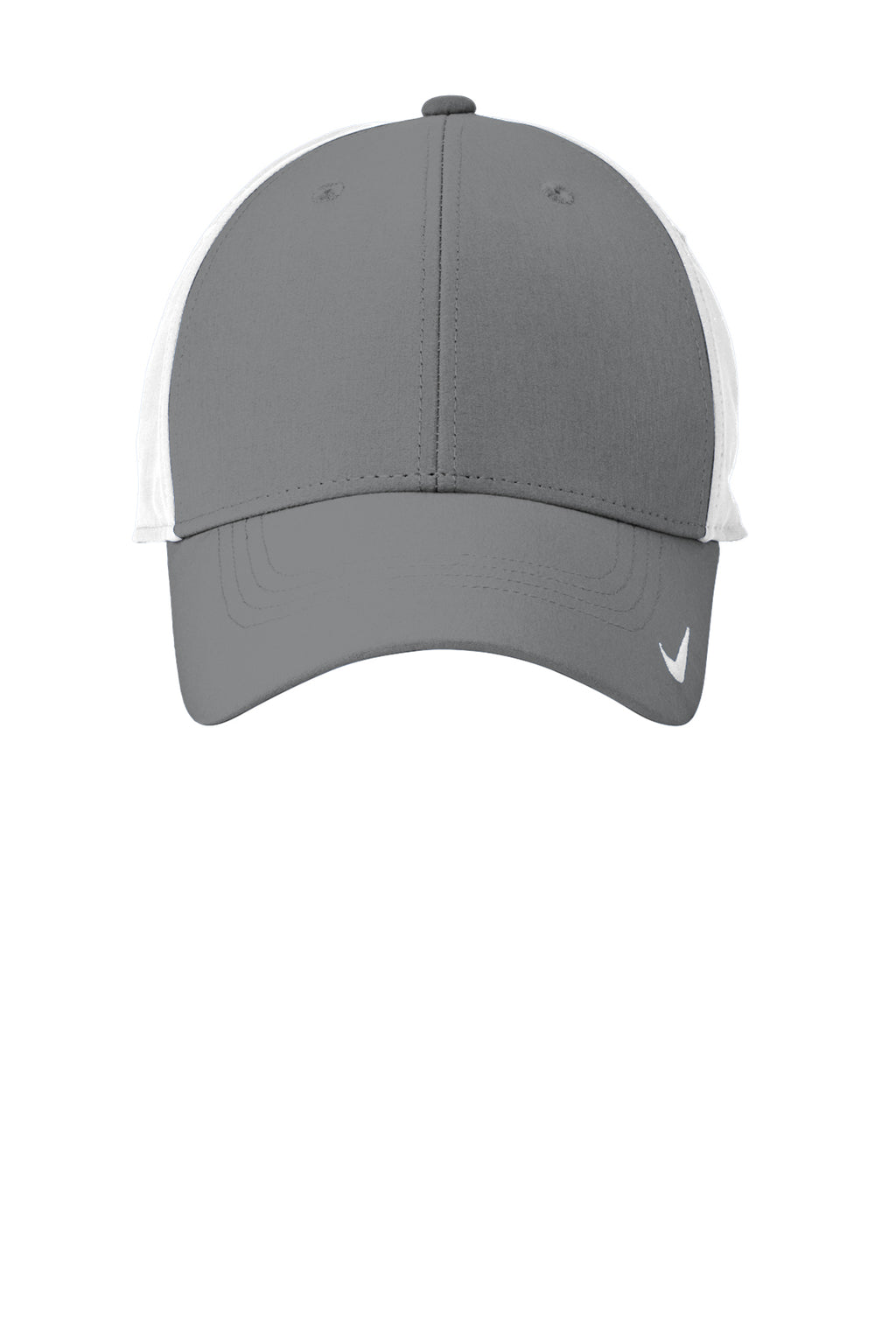 Nike Dri-FIT Legacy Cap in Dark Grey/White - custom logo hat by Buckeye Branding Co.