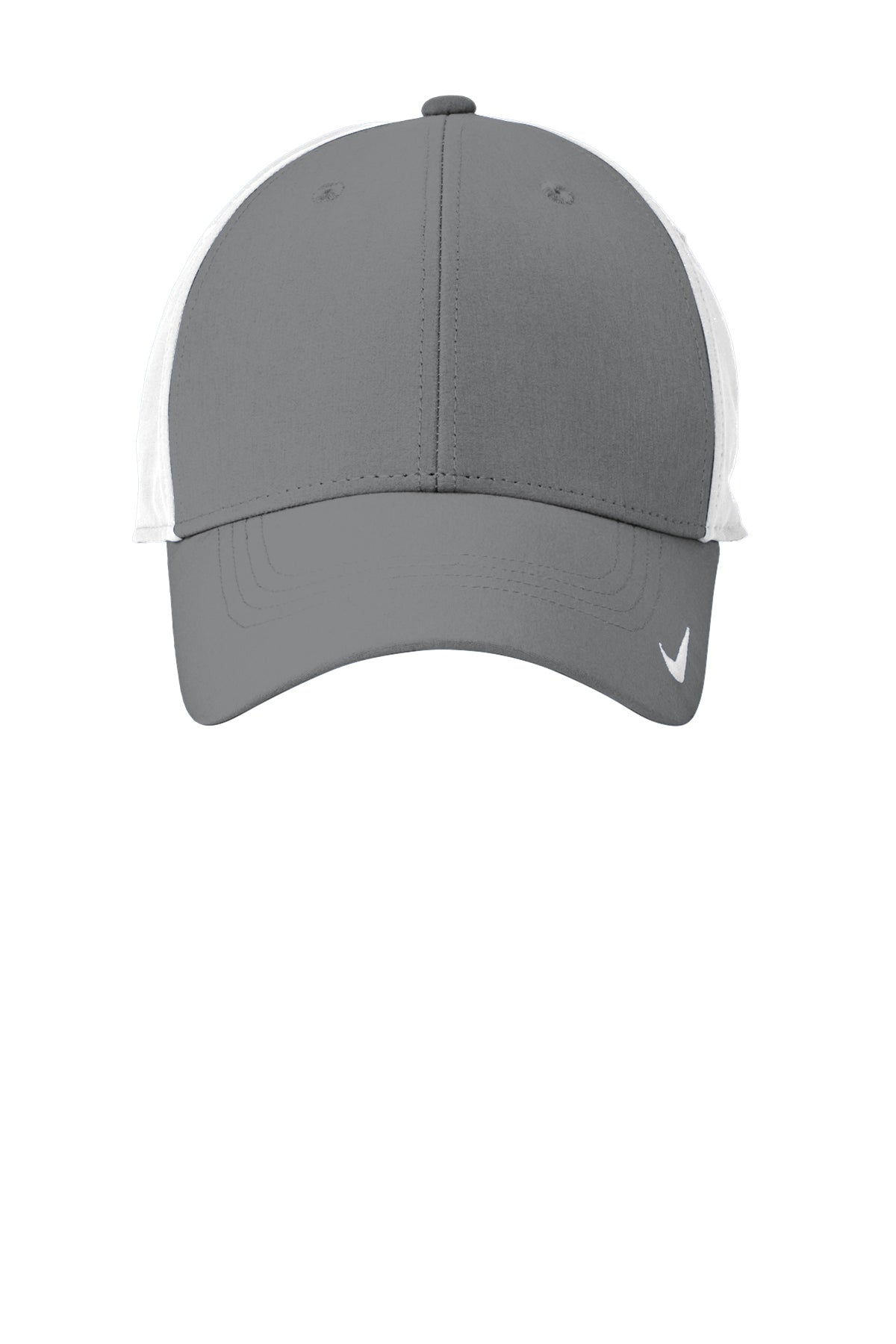 Nike Dri-FIT Legacy Cap in Dark Grey/White - custom logo hat by Buckeye Branding Co.