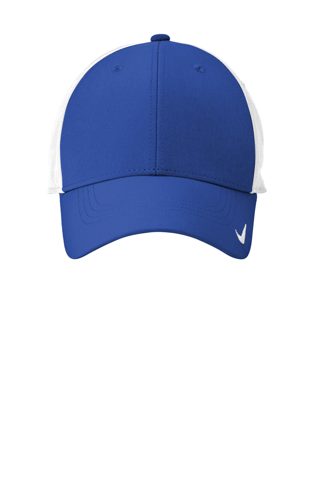 Nike Dri-FIT Legacy Cap in Game Royal/White - custom logo hat by Buckeye Branding Co.