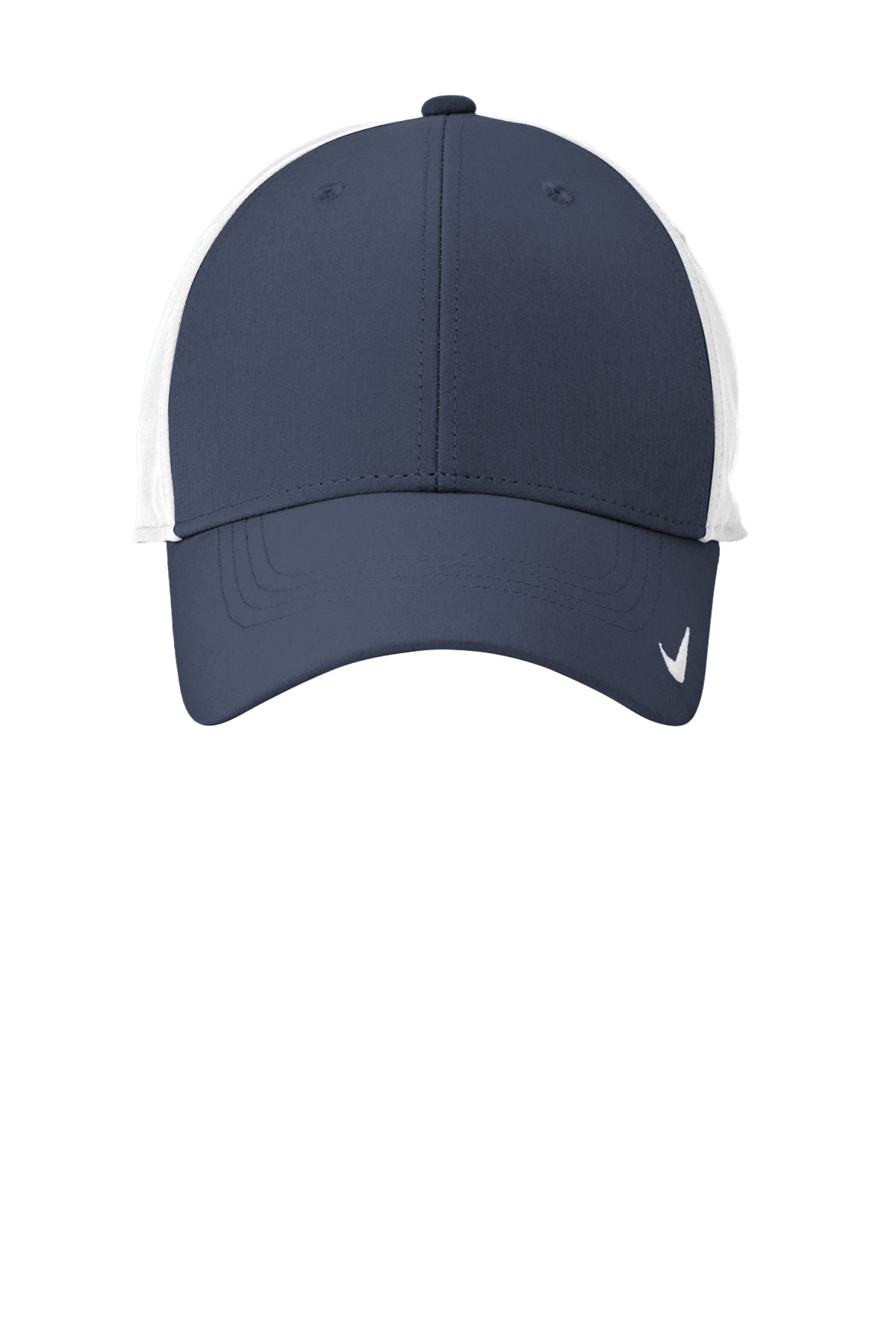 Nike Dri-FIT Legacy Cap in Navy/White - custom logo hat by Buckeye Branding Co.