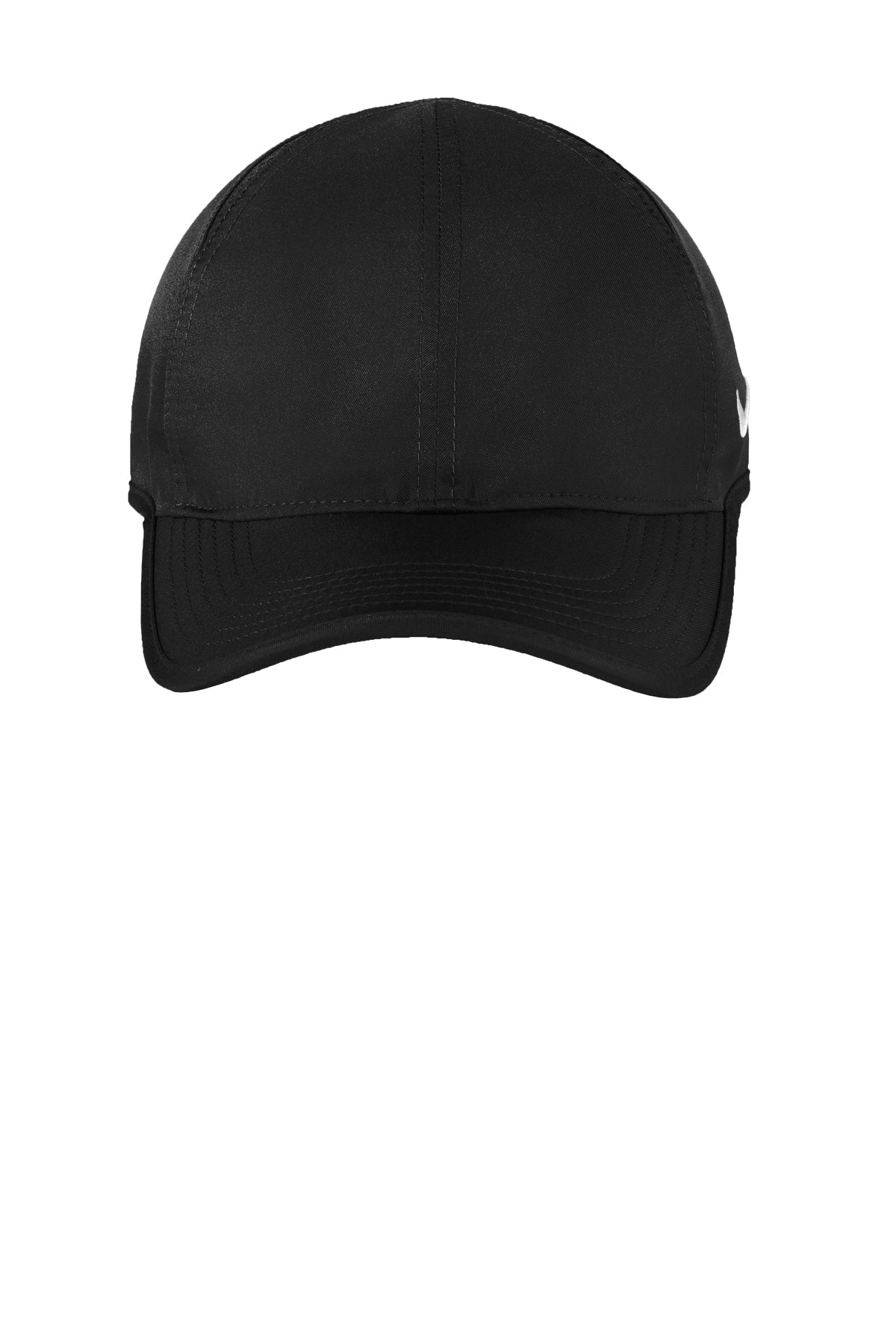 Nike Dri-FIT Featherlight Performance Cap in Black - custom logo hat by Buckeye Branding Co.