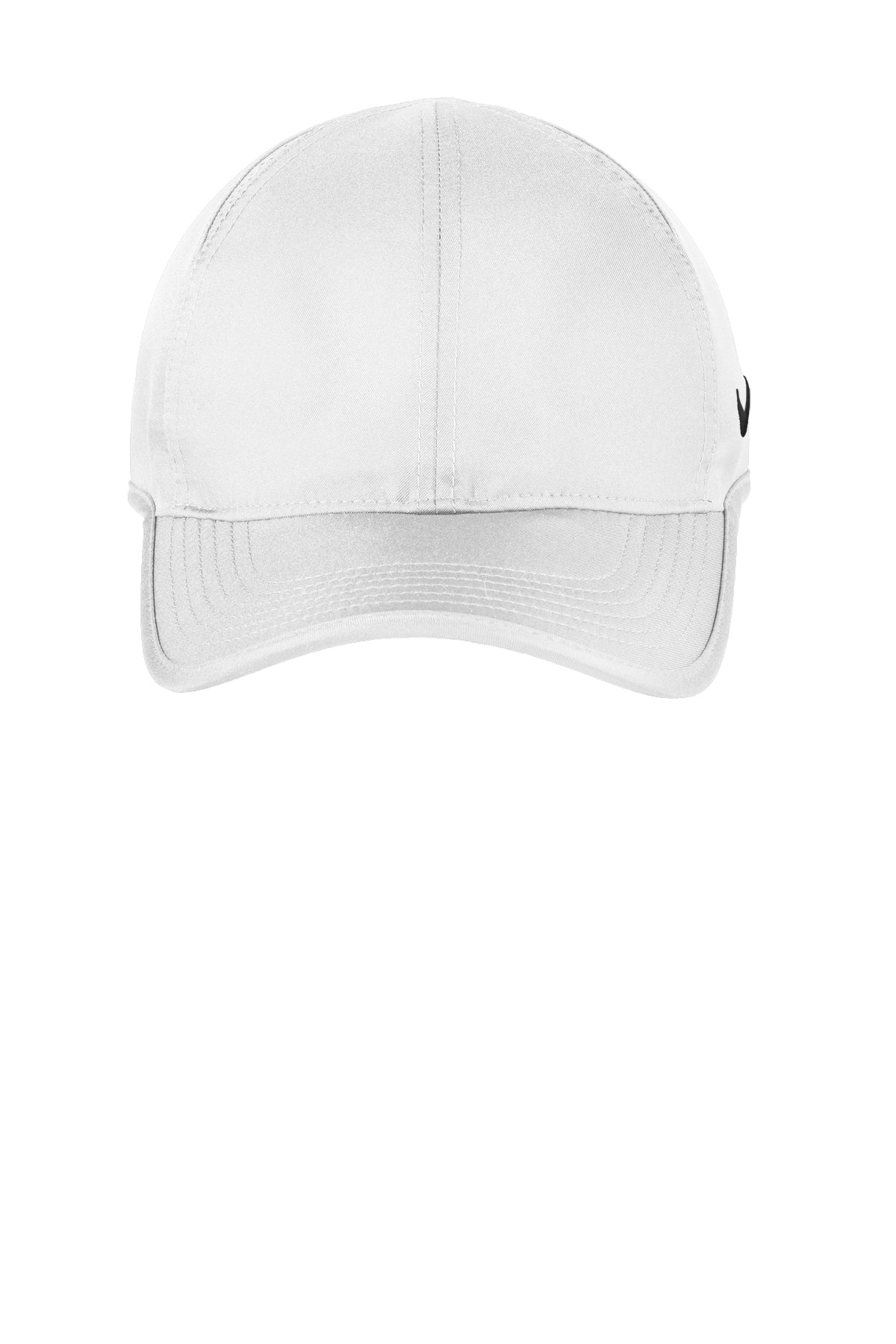 Nike Dri-FIT Featherlight Performance Cap in White - custom logo hat by Buckeye Branding Co.