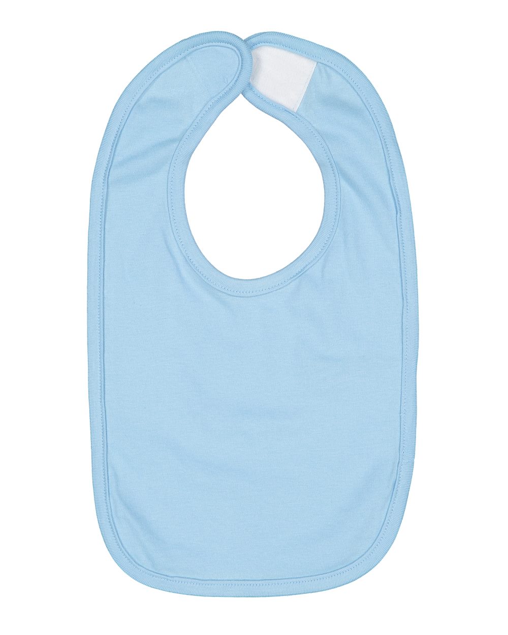 Design Your Own Baby Bib - Jersey in Light Blue
