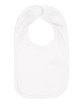 Design Your Own Baby Bib - Jersey in White