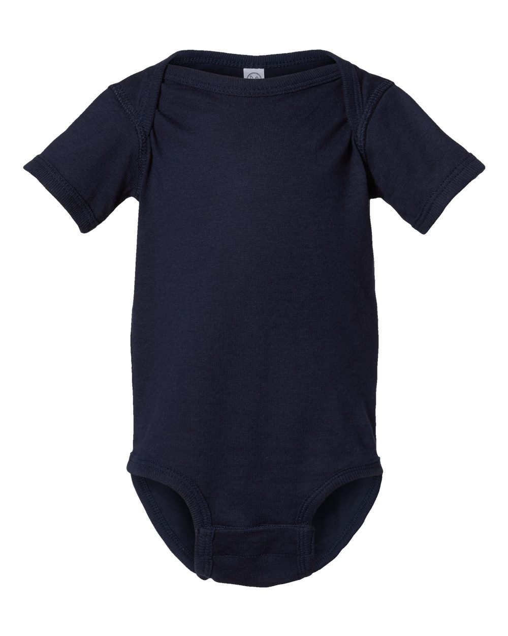 Fine jersey baby bodysuit in Navy