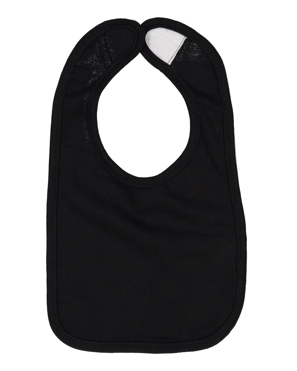 Design Your Own Baby Bib - Jersey in Black