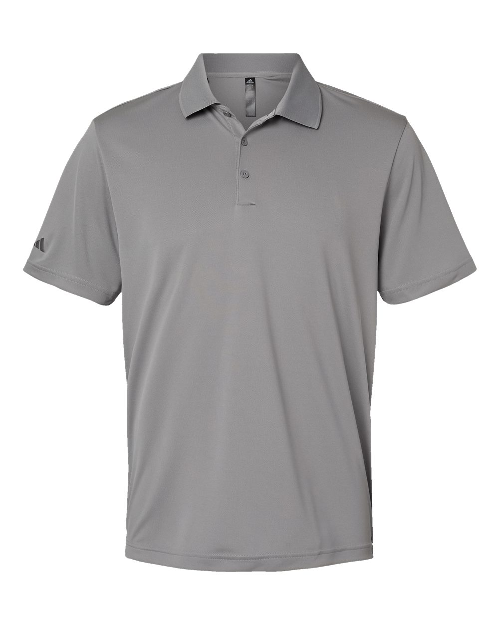 adidas Performance Polo in Grey Three - custom logo apparel by Buckeye Branding Co.