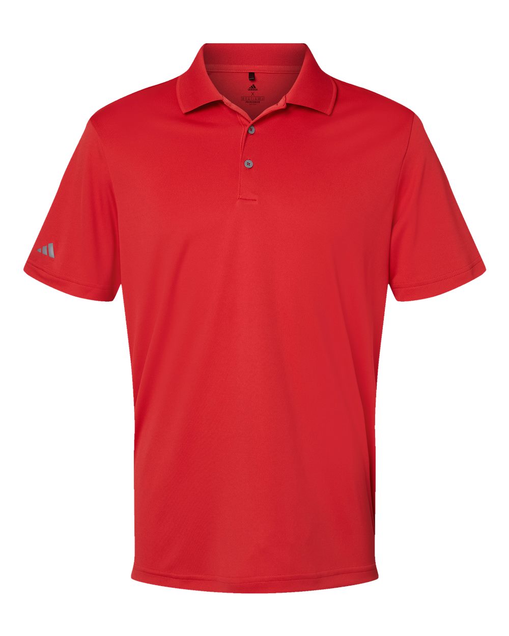 adidas Performance Polo in Collegiate Red - custom logo apparel by Buckeye Branding Co.