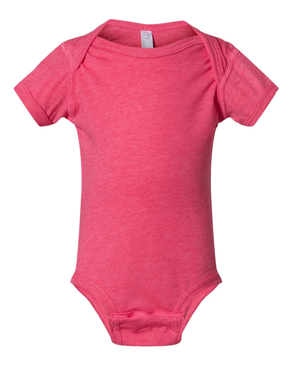 Fine jersey baby bodysuit in Vintage Hot Pink