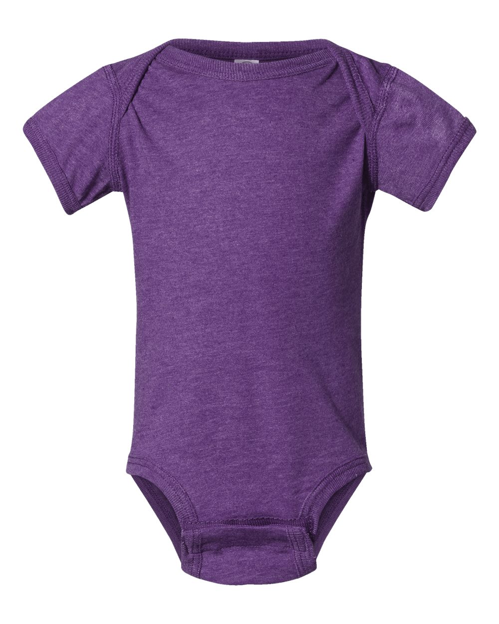 Fine jersey baby bodysuit in Vintage Purple