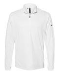 adidas Ultimate365 Lightweight Quarter-Zip Pullover in White - custom logo apparel by Buckeye Branding Co.
