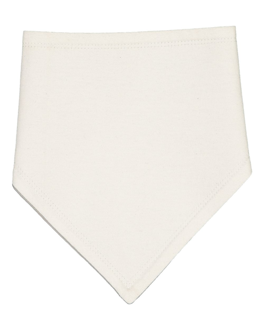 Design Your Own Baby Bib - Bandana in Natural/Titanium