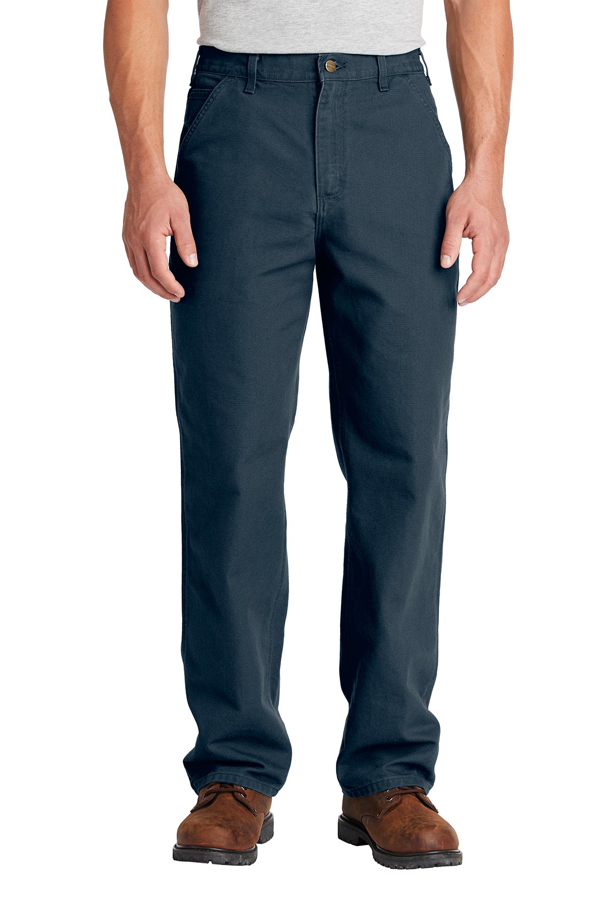 Carhartt Washed-Duck Work Dungaree in Midnight - custom logo apparel by Buckeye Branding Co.