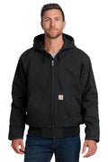 Carhartt Washed Duck Active Jac in Black - custom logo apparel by Buckeye Branding Co.
