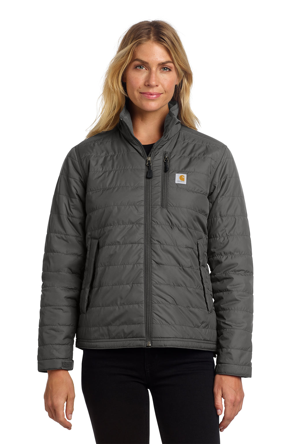 Carhartt Women's Gilliam Jacket in Shadow Grey - custom logo apparel by Buckeye Branding Co.