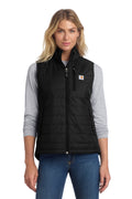 Carhartt Women's Gilliam Vest in Black - custom logo apparel by Buckeye Branding Co.