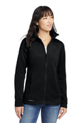 Eddie Bauer Women's Highpoint Fleece Jacket in Black - custom logo apparel by Buckeye Branding Co.