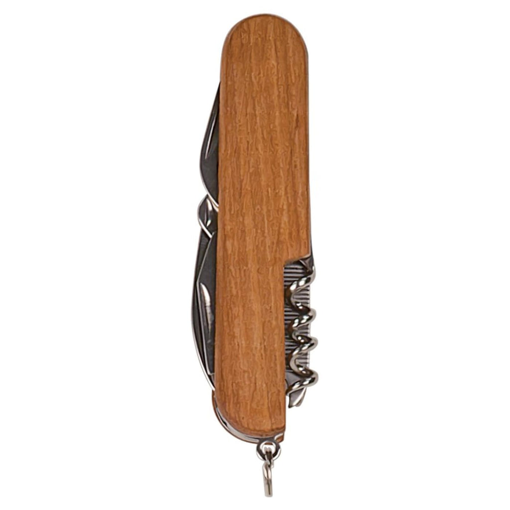 Engraved Wooden Multi-Tool Pocket Knife, blank before personalization