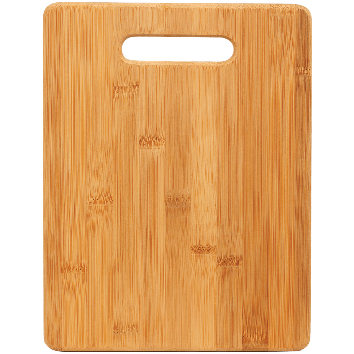 Personalized Bamboo Cutting Board, blank before personalization