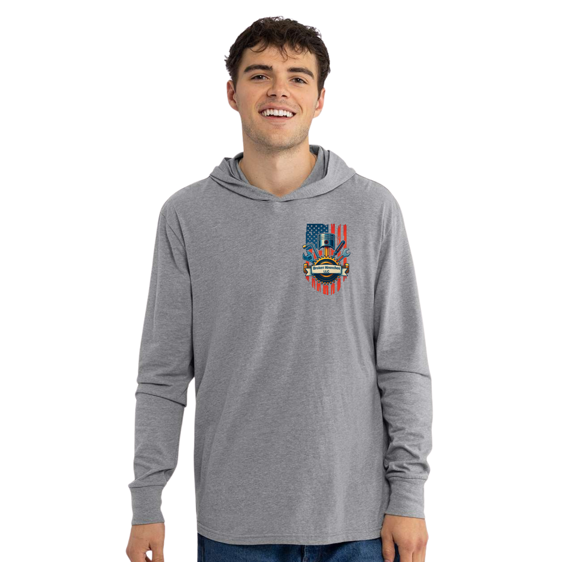 CVC Hoodie Long Sleeve T-Shirt - 6221