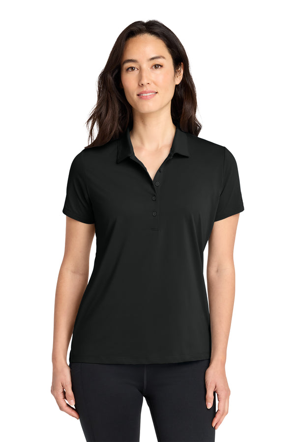 OGIO Women's Regain Polo in Blacktop - custom logo apparel by Buckeye Branding Co.