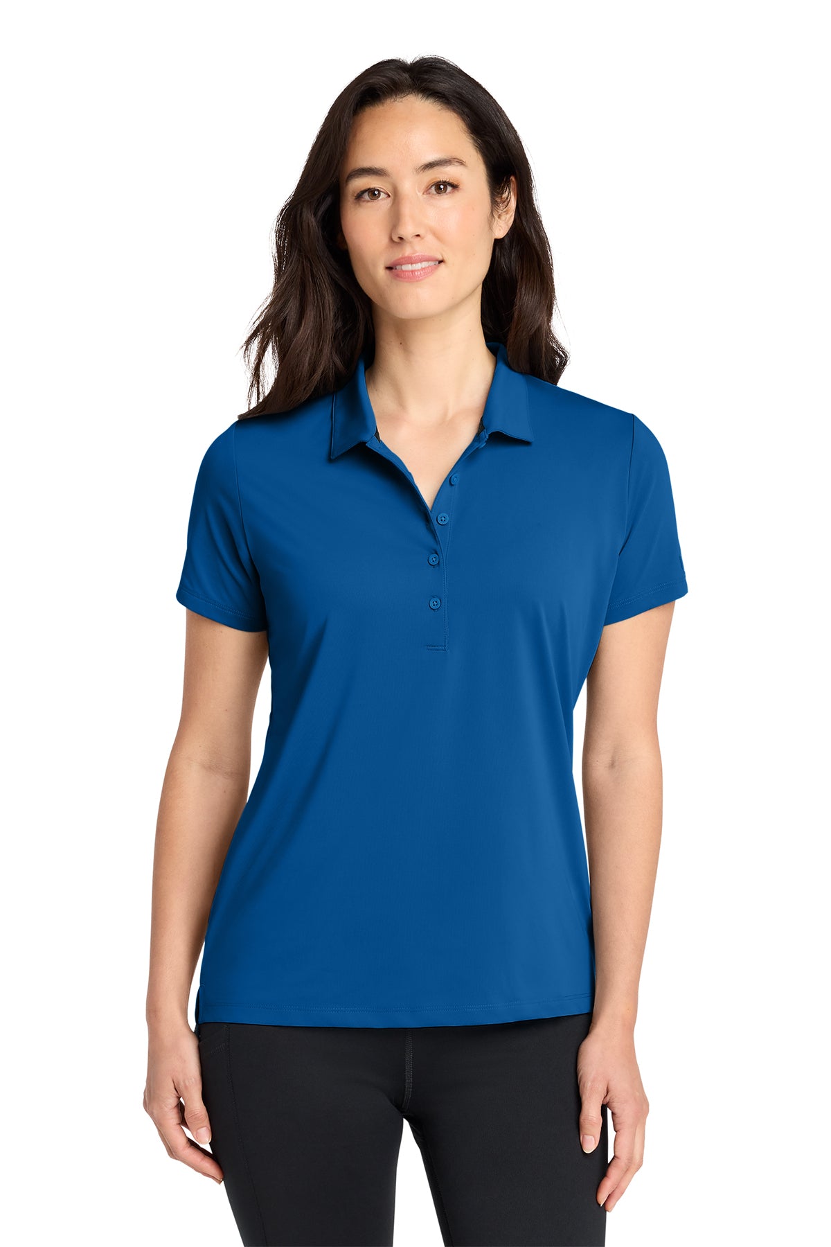 OGIO Women's Regain Polo in Cobalt Blue - custom logo apparel by Buckeye Branding Co.