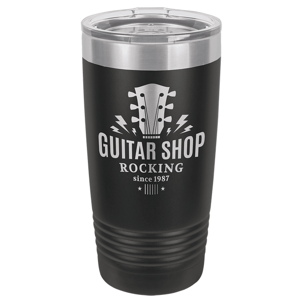 20 oz. Ringneck Tumbler with Standard Lid - custom engraved tumbler by The Buckeye Branding Company