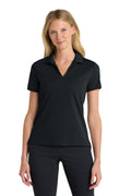 Nike Women's Dri-FIT Micro Pique 2.0 Polo in Black - custom logo apparel by Buckeye Branding Co.