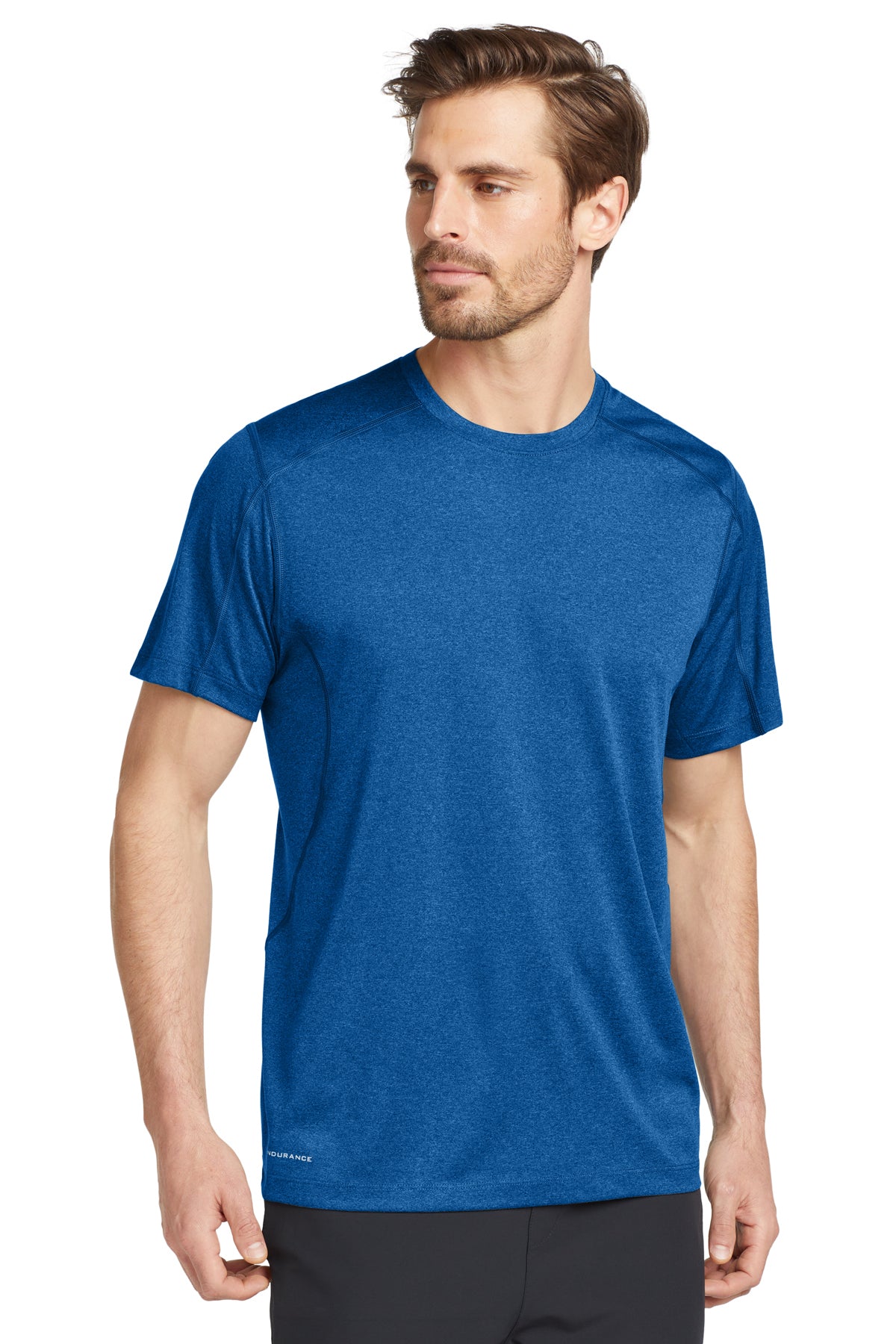 OGIO Endurance Pulse Crew Tee in Electric Blue - custom logo apparel by Buckeye Branding Co.