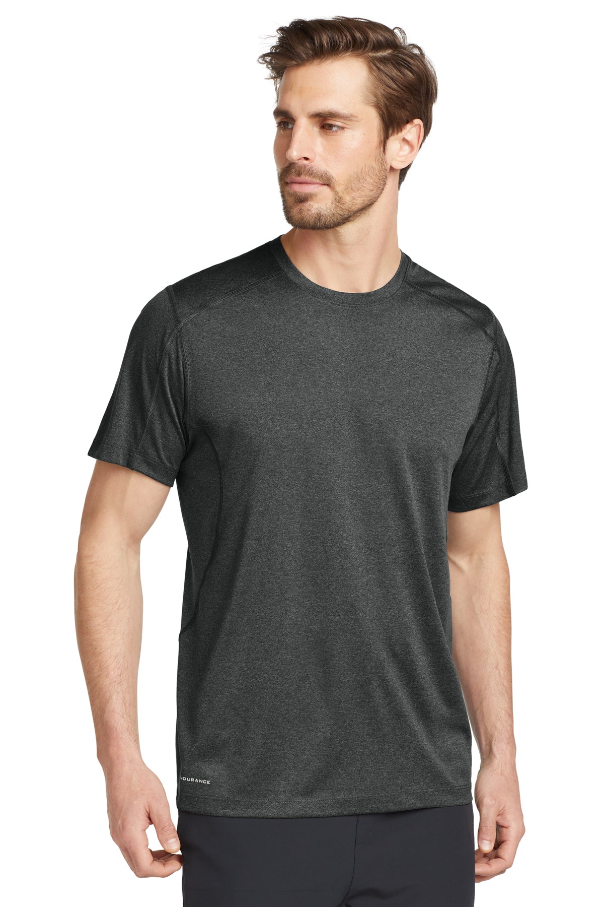 OGIO Endurance Pulse Crew Tee in Gear Grey - custom logo apparel by Buckeye Branding Co.