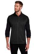 OGIO Grit Fleece Vest in Blacktop - custom logo apparel by Buckeye Branding Co.