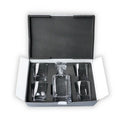 Engraved 4 Glass Decanter Set