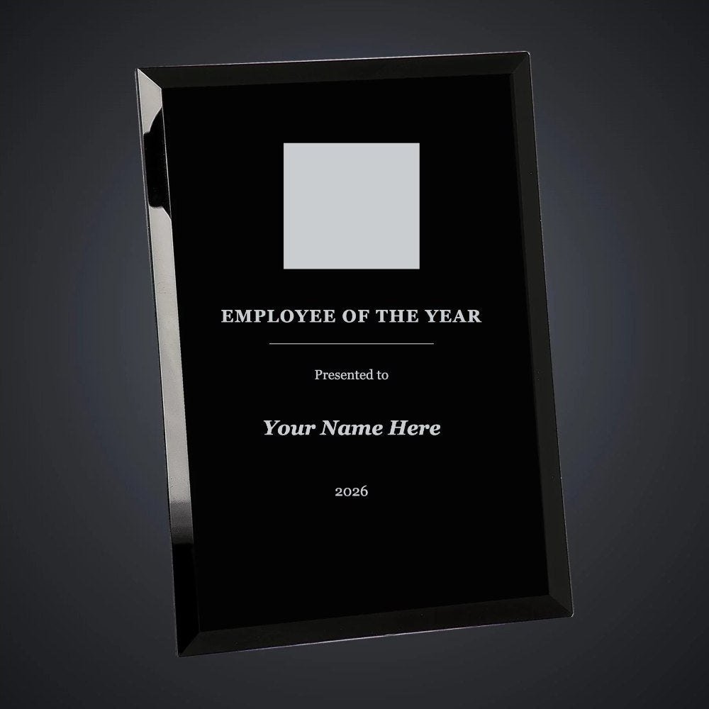 Abbott Electric Employee of the Year Plaque (sample mockup)