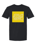 Abbott Electric Softstyle Tee in Black (sample mockup)