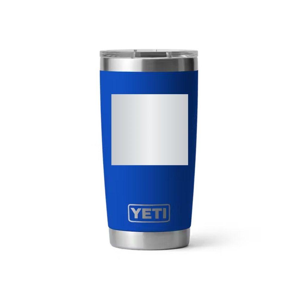 Abbott Electric YETI 20 oz Rambler in Royal Blue (sample mockup)