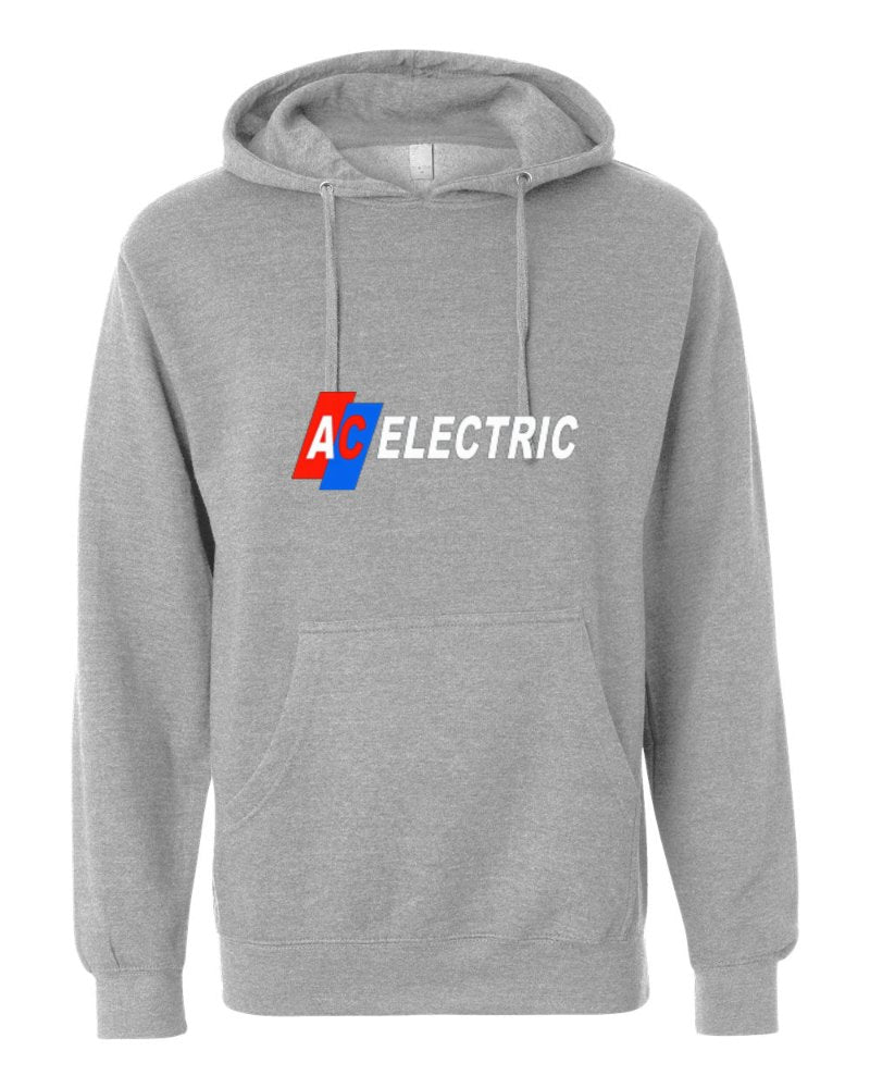 AC Electric Independent Trading Hoodie in Grey Heather (sample mockup)