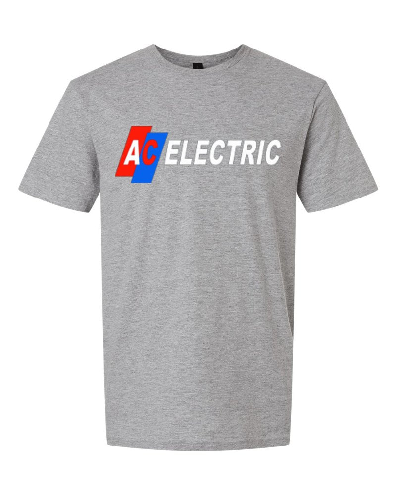 AC Electric Softstyle Tee in Sport Grey (sample mockup)